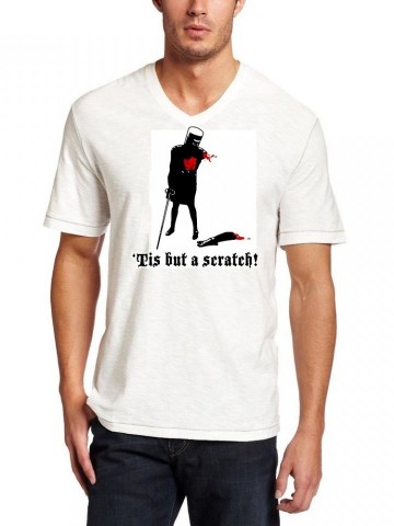Tricou This but a scratch | Imprimat pe tricou [type: mockup-Tricou clasic; ]