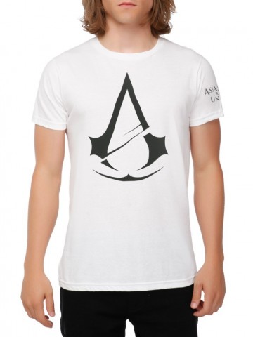 Tricou Unity Logo  Assassins Creed | Imprimat pe tricou [type: mockup-Tricou clasic baieti-alb; ]