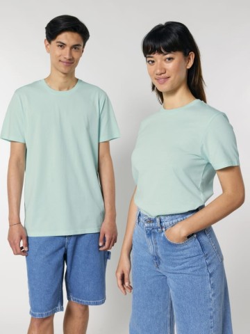 Tricou premium unisex, albastru caraibe, XS