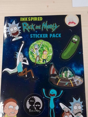 Sticker Rick & Morty