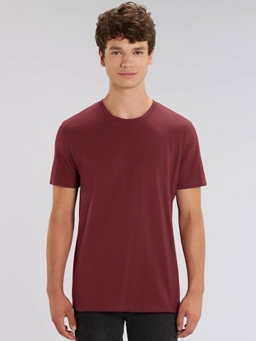 Tricou premium unisex, rosu bordo, XS