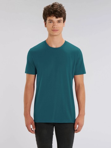 Tricou premium unisex, albastru stargazer, M