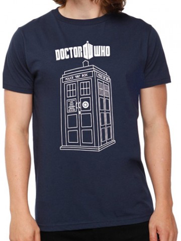 Tricou Doctor Who [type: mockup-Tricou clasic baieti-bleumarin;]